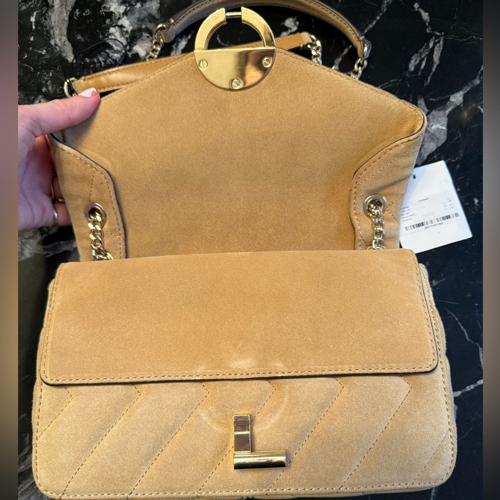 NWT Sandro Suede Handbag Yza - Picture 5 of 13